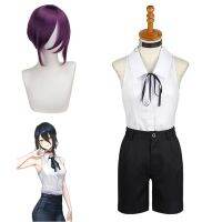 Anime Chainsaw Man Reze Cosplay Costume Shirt Shorts Uniforme Bomb Halloween Carnival Clothes