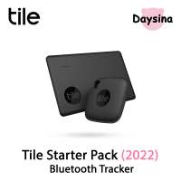 Tile Starter Pack (2022) 2-Pack (Mate/Slim) Bluetooth Tracker, Item Locator &amp; Finder for Keys, Wallets &amp; More; Easily Find All Your Things. Water-Resistant. Phone Finder. iOS and Android Compatible [ อุปกรณ์ติดตาม แทรคเกอร์ ] - Daysina