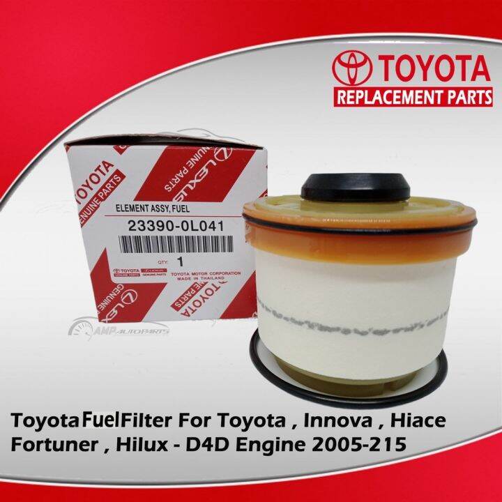 High quality TOYOTA FUEL FILTER FOR INNOVA / HIACE / FORTUNER / HILUX