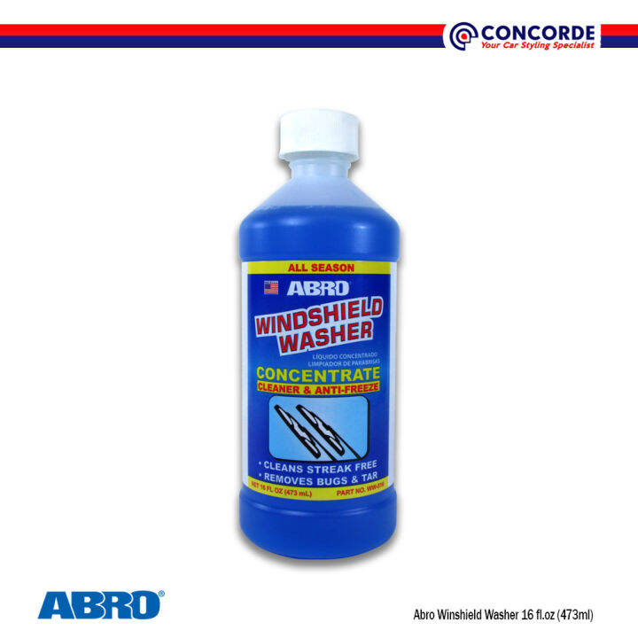 Concorde Abro Windshield Washer 16 fl.oz (473ml) Lazada PH