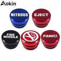 Aokin 12V Universal Car Cigarette Lighter Button Cover Accessories Fire Missile Eject Button Car CigaretteLighter Plug