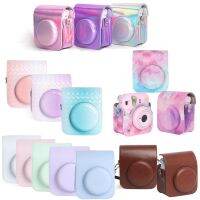 แบบพกพาเคสฝาครอบกล่องกระเป๋ากล้องสำหรับ Fujifilm Instax Mini 12อุปกรณ์เสริมสำหรับกล้องทันทีพร้อมสายคล้องไหล่ปรับ