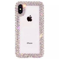 [Chaoke digital branch] Bling น่ารักคริสตัลอัญมณีประกายเคสสำหรับไอโฟน14 13 12 Mini 11 Pro Max XS Max XR X 6 6S 7 8 Plus SE 2020เพชรครอบคลุม