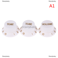 Star กีต้าร์ Strat KNOB 1-Volume ลูกบิดควบคุม2เสียงสำหรับกีตาร์