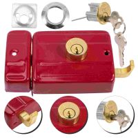 Indoor Locks Doors Barrel Bolt Latch Deadbolt Security Cylinder Flush Double Alloy Old Knob Replacement Hook