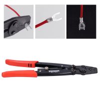 HS‑16 Bare Terminal ลวด Stripper Ratchet Cable Crimping Stripping Pliers US 16‑6AWG 1.25‑16mm²