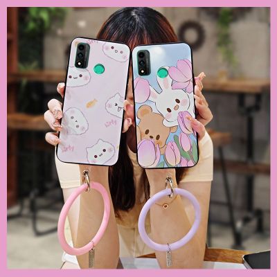cute protective Phone Case For Huawei Psmart 2020/Nova Lite 3 Plus creative cartoon youth funny Back Cover The New ring