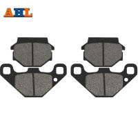 2021AHL 2 Pairs Motorcycle Front Brake Pads For KAWASAKI A KLF300 KLF 300 B Bayou 1988-2004 KXT250 A2 B1 Tecate KLR250 1984-2005