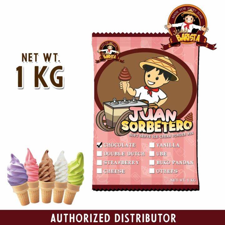 Juan Sorbetero Soft Serve Ice Cream Powder Mix Lazada PH