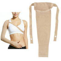 Lymphedema Sleeve Gradual Pressure Professional Post Mastectomy Sleeve ยืดเพื่อการฟื้นฟูจากการผ่าตัด