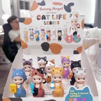 【LZ】▬☸✖  Sonny Angel-Cat Life Series Blind Box para crianças linda figura de anime caixa surpresa bolsa de adivinhação brinquedos cortados presente misterioso