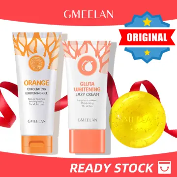 3 GMEELAN Orange Gel+Lazy Cream+Soap Set