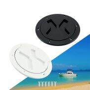 Imjiqb cửa hàng du thuyền truy cập Hatch tròn Trắng Đen chống trượt boong
