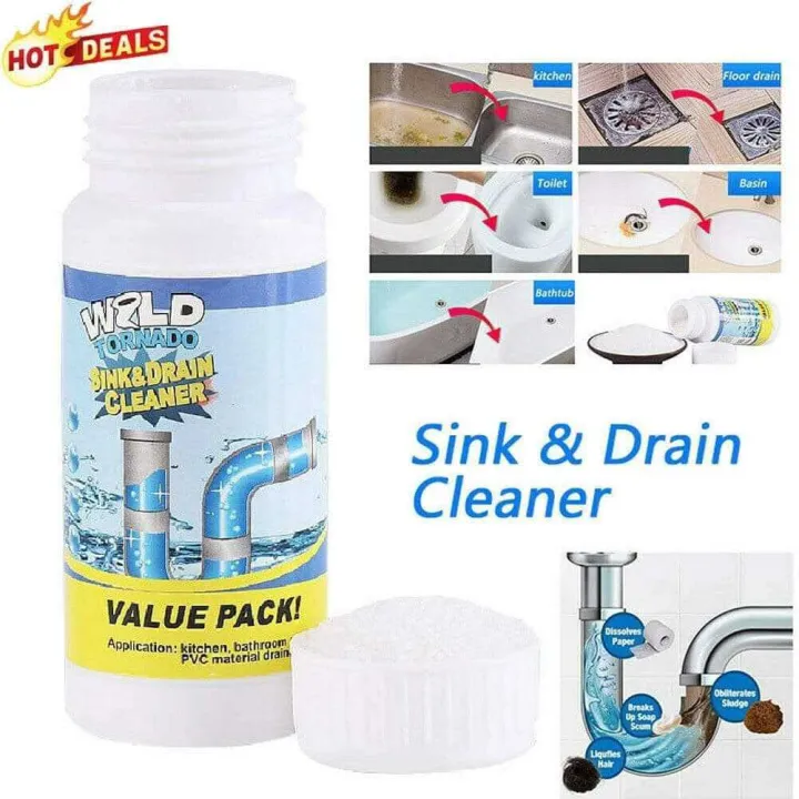 NEW WOLD TORNADO SINK & DRAIN CLEANER | Lazada PH