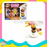 250TOYS เกมส์ครอบครัว เกมซ้อนคุ๊กกี้โดนัท ที่คีบโดนัท โดนัท Stacking cookies ของเล่นเด็ก ของเล่นสมมุติ ของเล่นเสริมทักษะก่อนวัยเรียน