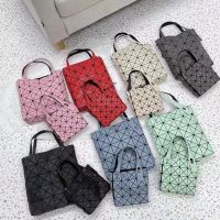 Issey Miyake Bag womens autumn and winter new mini small square box bag shoulder handbag geometric diamond bag