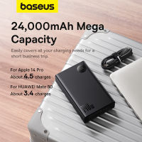 Baseus 24000mAh Powerbank PD140W Fast Charging for Laptop MacBook Digital Display Power Bank