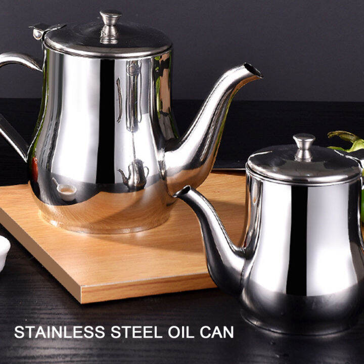 Stainless Steel Oil Can Kitchen Oil Filter Cup Household Filter Mesh