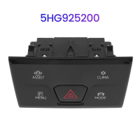 1 PC Car Double Flash Switch ABS Durable in Use 5HG925200 Golf 8 MK8 2021-2023 5HG 925 200