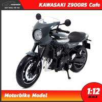 Naynaeshop โมเดลมอเตอร์ไซด์ KAWASAKI Z900RS Cafe สีเทาดำ (Scale 1:12) โมเดลคลาสสิค จำลองเหมือนจริง พร้อมตั้งโชว์