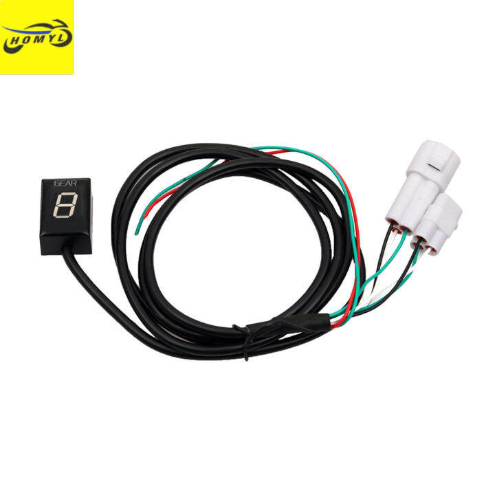 Homyl Motorcycle Digital Gear Indicator for Yamaha All Series FZ6 FZ6R