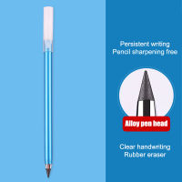 Bangqi ปากกาไร้หมึกคงทนคงทนปากกา HB เขียนไม่จำกัดไม่มีหมึกอุปกรณ์สำนักงานเครื่องเขียนสำหรับโรงเรียนของขวัญสำหรับเด็ก