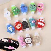 100Pcs Cartoon Cable ProtectorUSB Charger Cable Saver for iPhone Huawei Charging Cable Protective Sleeve