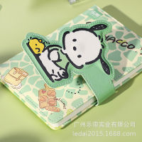 2-6pcs Sanrio Notebook Kuromi Wholesale High-Value Cute Magnetic Buckle B6 Notepad Cartoon Kawaii School Stationery Supplies