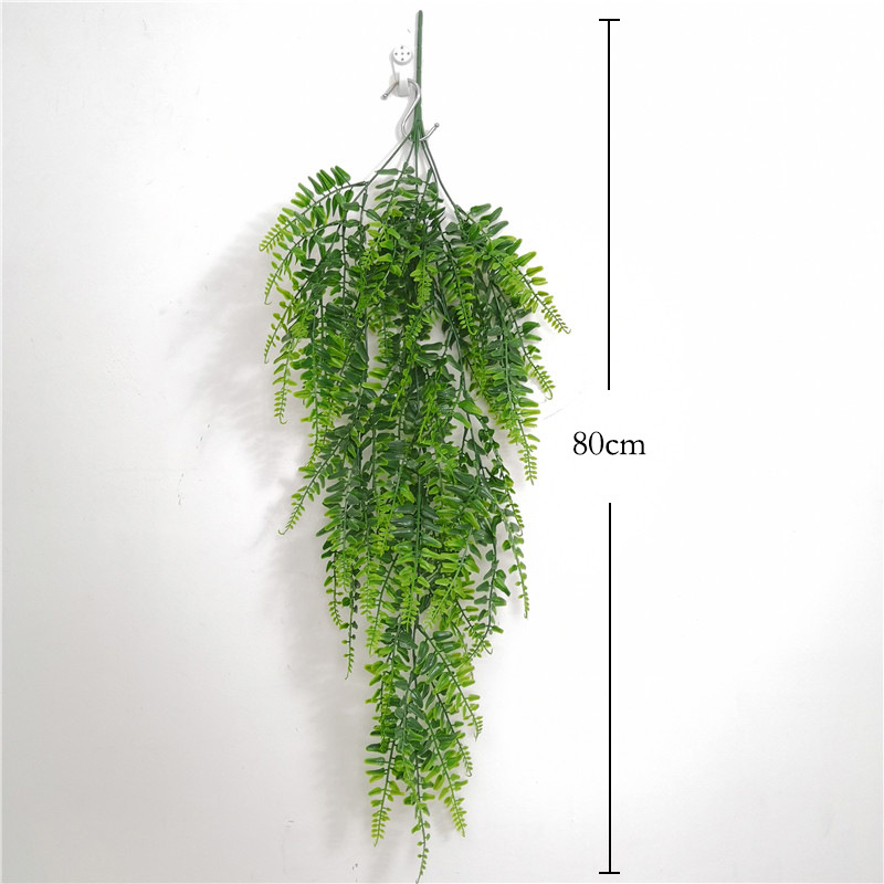 [SAWU] Artistic Plant Vines Wall Hanging Simulation Rattan Leaves Branches Green Plant Ivy Leaf Home Wedding Decoration Plant Fall