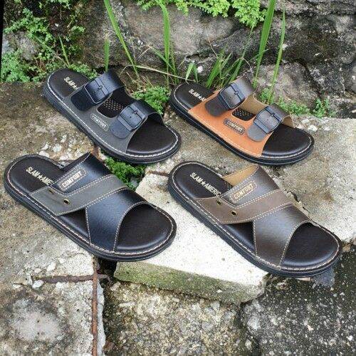 Pu sandals and online slippers