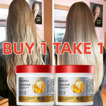 FASHION OS】500g Hair Mask Hair Repairs Frizzy Hair Mask Smoothing