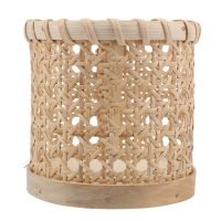 Rattan Chopsticks Storage Handmade Spoon Organizer Holder Pen Pencils Organization Vase Support Home Kitchen Table Decor