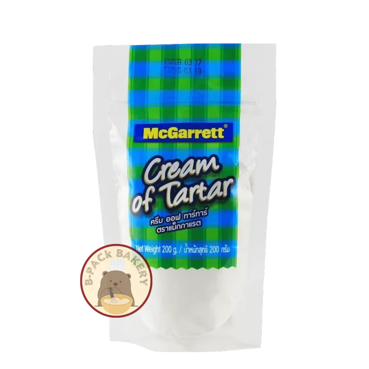 แม็กกาแรต ครีม ออฟ ทาร์ทาร์ / McGarrett Cream of tartar Lazada.co.th