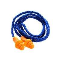 10pcs/lot Silicone Corded Ear Plugs Ears Protector for Reusable Noise Proof Earplug with Rope