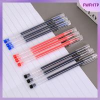 FWFHTP 10PCS หมึกดำ/น้ำเงิน/แดง ปากกาเจล 0.5มม. ปลายเข็ม ปากกาลูกลื่น ของขวัญสำหรับนักเรียน เครื่องเขียนสเตชันเนอรี ปากกาเซ็นชื่อ โรงเรียนออฟฟิศออฟฟิศ