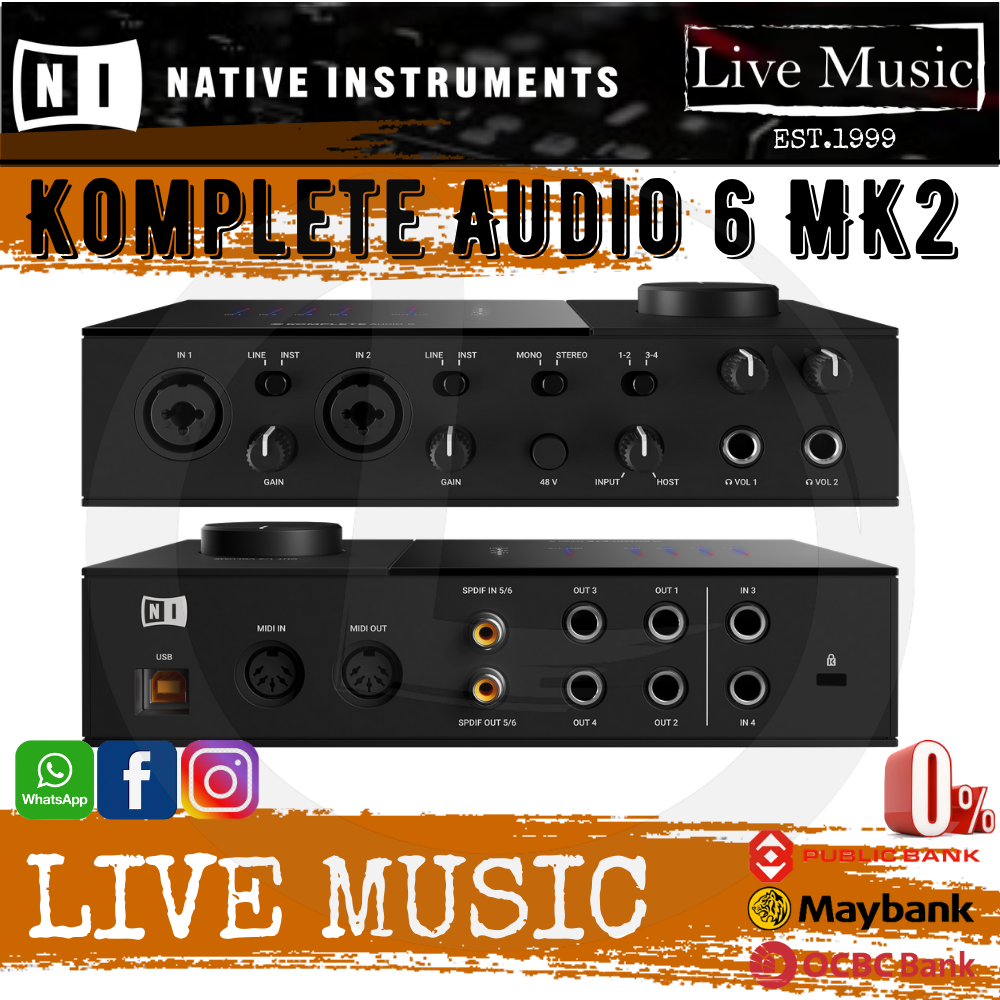 native instruments komplete audio 6 mk2