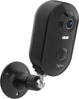 TIEJUS Cameras for Home Security Outside, 3MP Home Security Cameras Battery Powered with Night Vision, 2 Way Audio, PIR Detection, Spotlight &amp; Siren, 2.4Ghz WiFi Only, IP66 Weatherproof, Cloud/SD Black