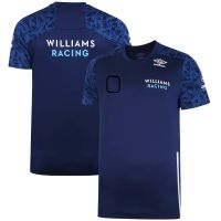 2023 Team Training Jersey 3D Printing Official Website 100 5 Men_s Casual T shirt F1 Williams Racing