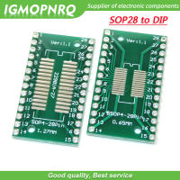 5PCS TSSOP28 SSOP28 SOP28 to DIP28 Transfer Board DIP Pin Board Pitch Adapter TSSOP-28 SSOP-28 SOP-28 to DIP-28