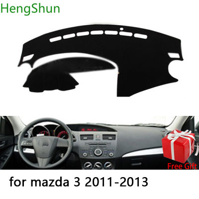 For mazda 3 2011 2012 2013 Car Styling Dash Mat Dashmat Dashboard Sticker Cover Sun Shade Dash Board Cover Car