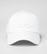 alo หมวก cap รุ่น off duty สีขาว ปักโลโก้ alo สินค้าแท้นำเข้าจากอเมริกา 100%