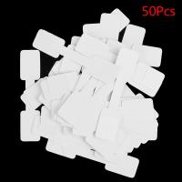 TANG 50/100Pcs Blank price tags necklace ring jewelry labels paper stickers