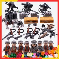 8PCS Lego SWAT กองทัพทหาร WW2 Minifigures ของเล่นชุดอาคารของเล่นเลโก้บล็อกอาคารกองทัพ Blitzkrieg กองทัพเรือจักรวรรดิป้องกันกองกำลังรูปทหารอาคารอิฐของเล่นสำหรับเด็กของเล่นสำหรับเด็กผู้ชายเด็กผู้หญิงใช้ได้กับทุกยี่ห้อ