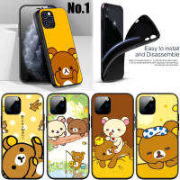 XMX89 Rilakkuma Cartoon อ่อนนุ่ม High Quality ซิลิโคน TPU Phone เคสโทรศัพท์ ปก หรับ iPhone 7 8 11 12 13 14 Pro XS Max SE X XR Plus SE