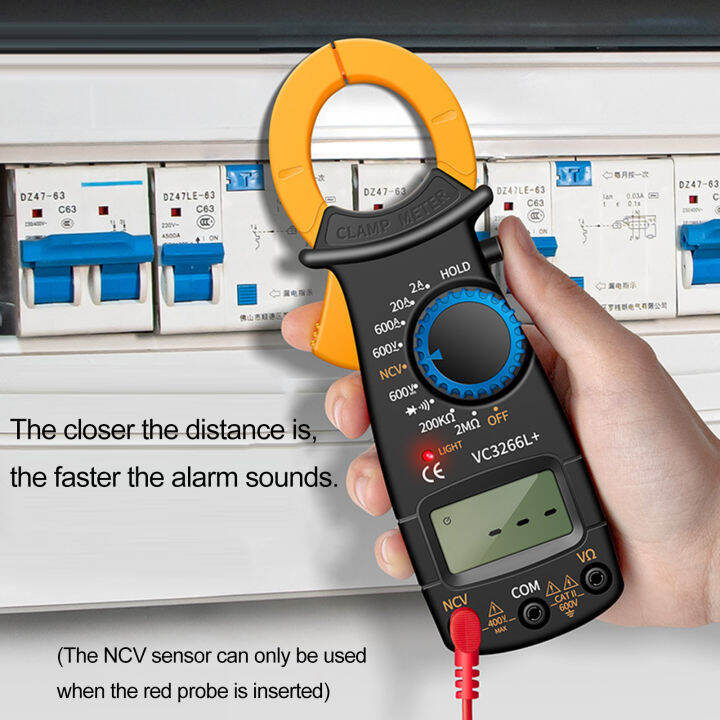 farfi-vc3266l-มัลติมิเตอร์แบบหนีบความแม่นยำสูงมัลติฟังก์ชั่นทดสอบเร็วเครื่องเตือนเสียงเครื่องทดสอบแรงดันไฟฟ้าล่าสุดดิจิทัลไม่สัมผัสสำหรับมัลติมิเตอร์แบบหนีบช่างไฟฟ้าอัตโนมัติ