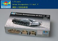 คนเป่าแตร07259 1/72เยอรมันรถถัง Sturmgeschutz III Ausf. F ชุดประกอบโมเดลพลาสติก