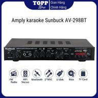 Amply karaoke bluetooth Sunbuck 298BT, amply công suất lớn đánh siêu hay thumbnail