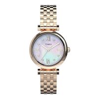 Timex TW2T78800 WOMEN S DRESS นาฬิกาข้อมือผู้หญิง สีโรสโกลด์