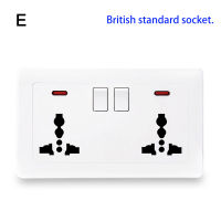 Digital Circuits? เต้ารับ USB ติดผนังหัวปลั๊กมาตรฐานอังกฤษแผ่นพลาสติกสีขาวทองสวิตช์ไฟ13A สำหรับห้องครัวบ้านสำนักงาน