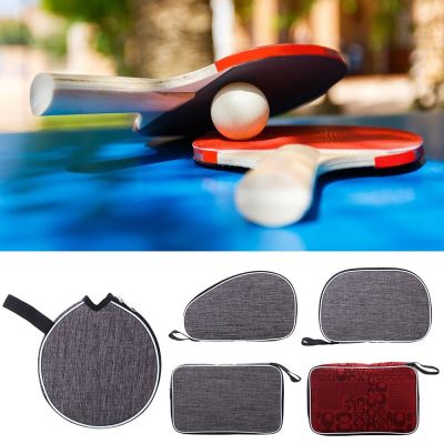 Protective Cover Training Professional Capacity Single Paddle Table Tennis Rackets Bag With Belt Ping Pong Paddles Case